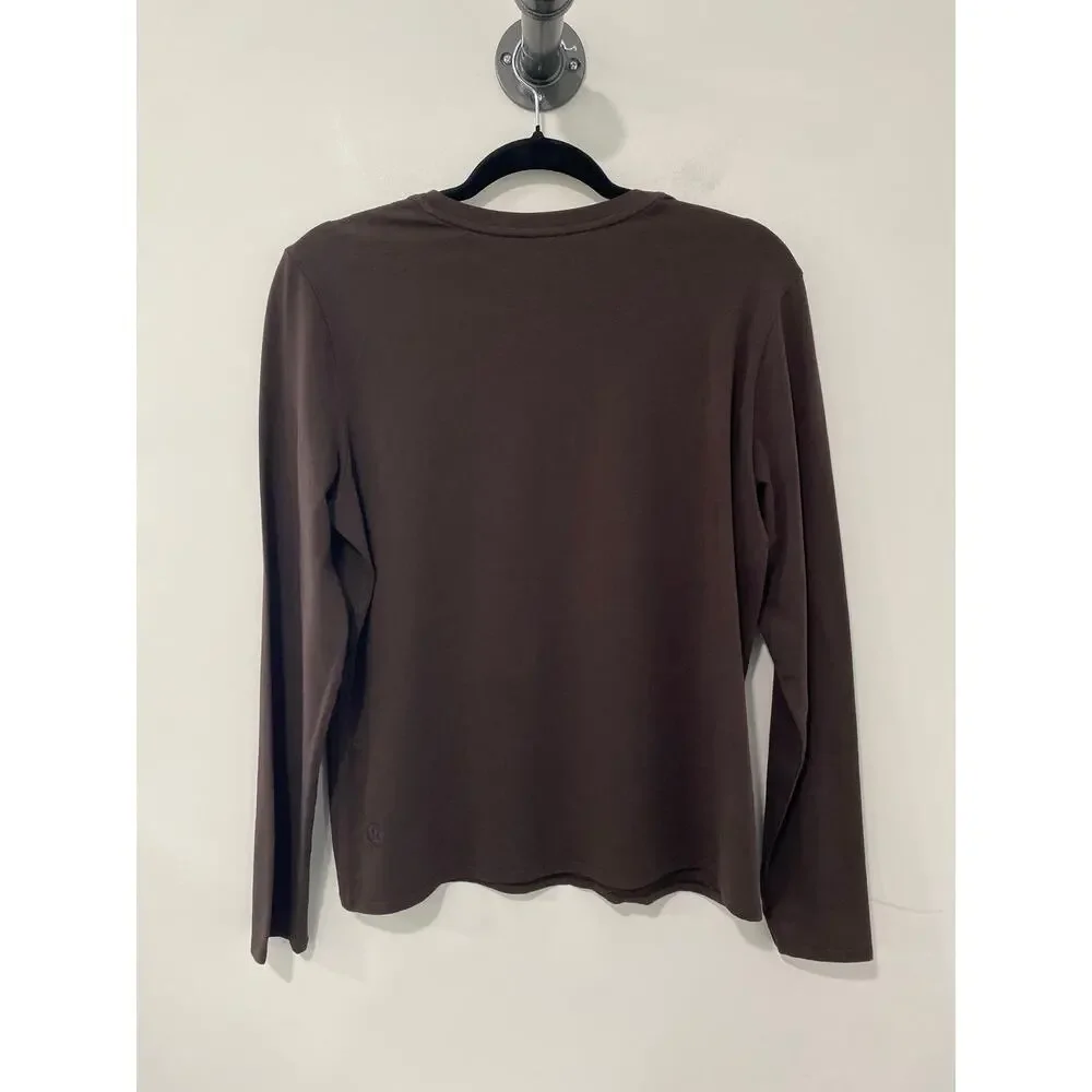 Lululemon Long Sleeve Tee Brown Size M